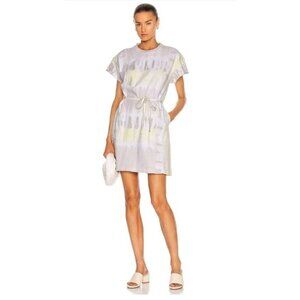 John Elliott Cotton Tie Dye T-Shirt Dress Pockets Size 3 (Large) NWT $348